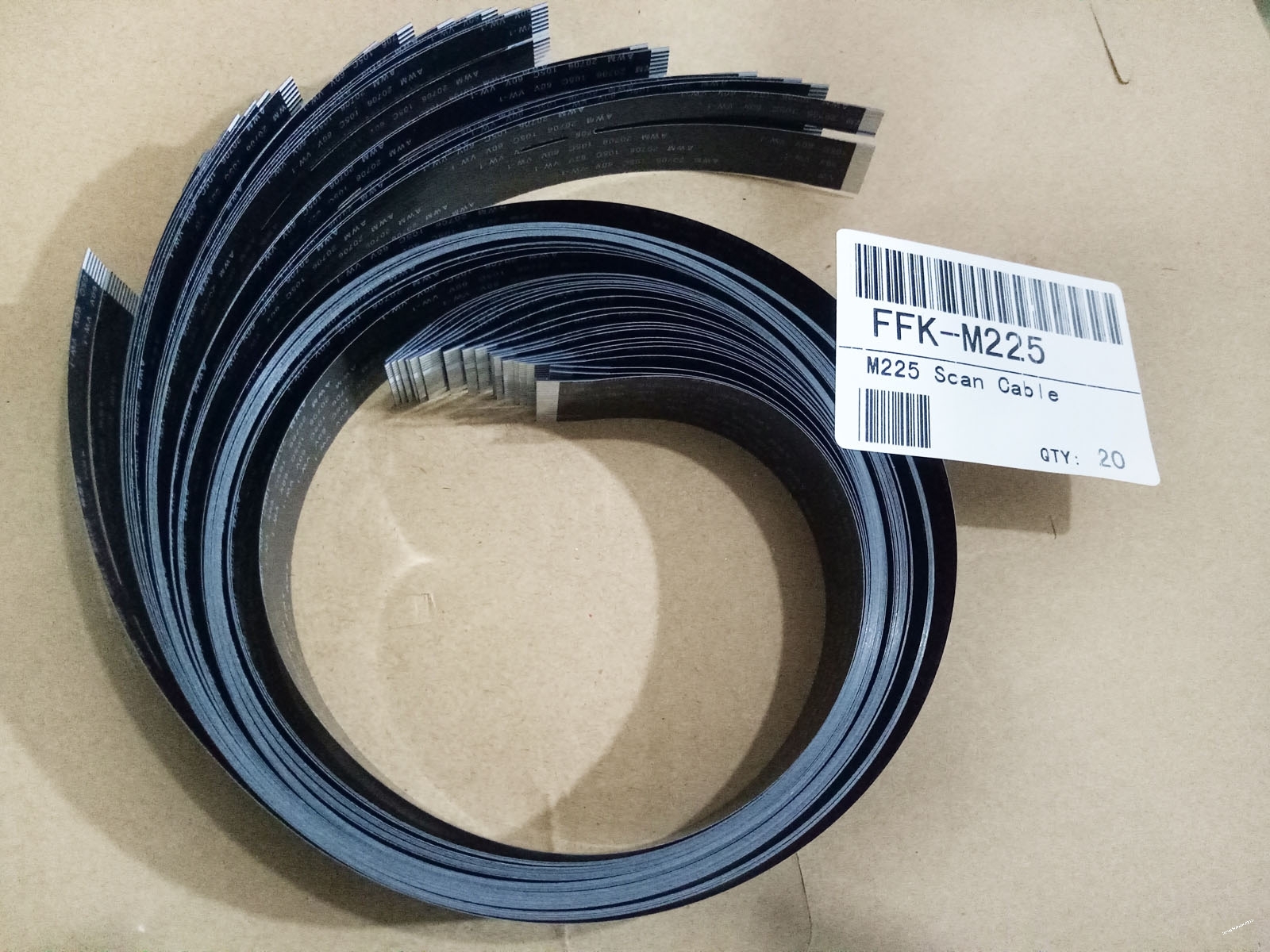 FFK-M225 Шлейф сканера, 12+6pin, HP M201 M202 M225 M226