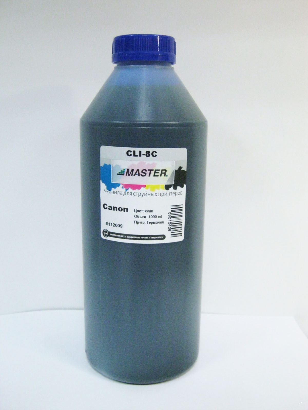 Чернила для Canon CLI-8/BCI-24/BCI-21/BCI-6/BCI-3e, cyan, 1л