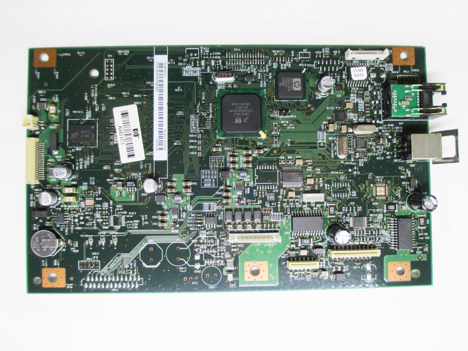 Плата форматирования HP LJ M1522, без факса, сетевая, CC396-60001 в т.у.