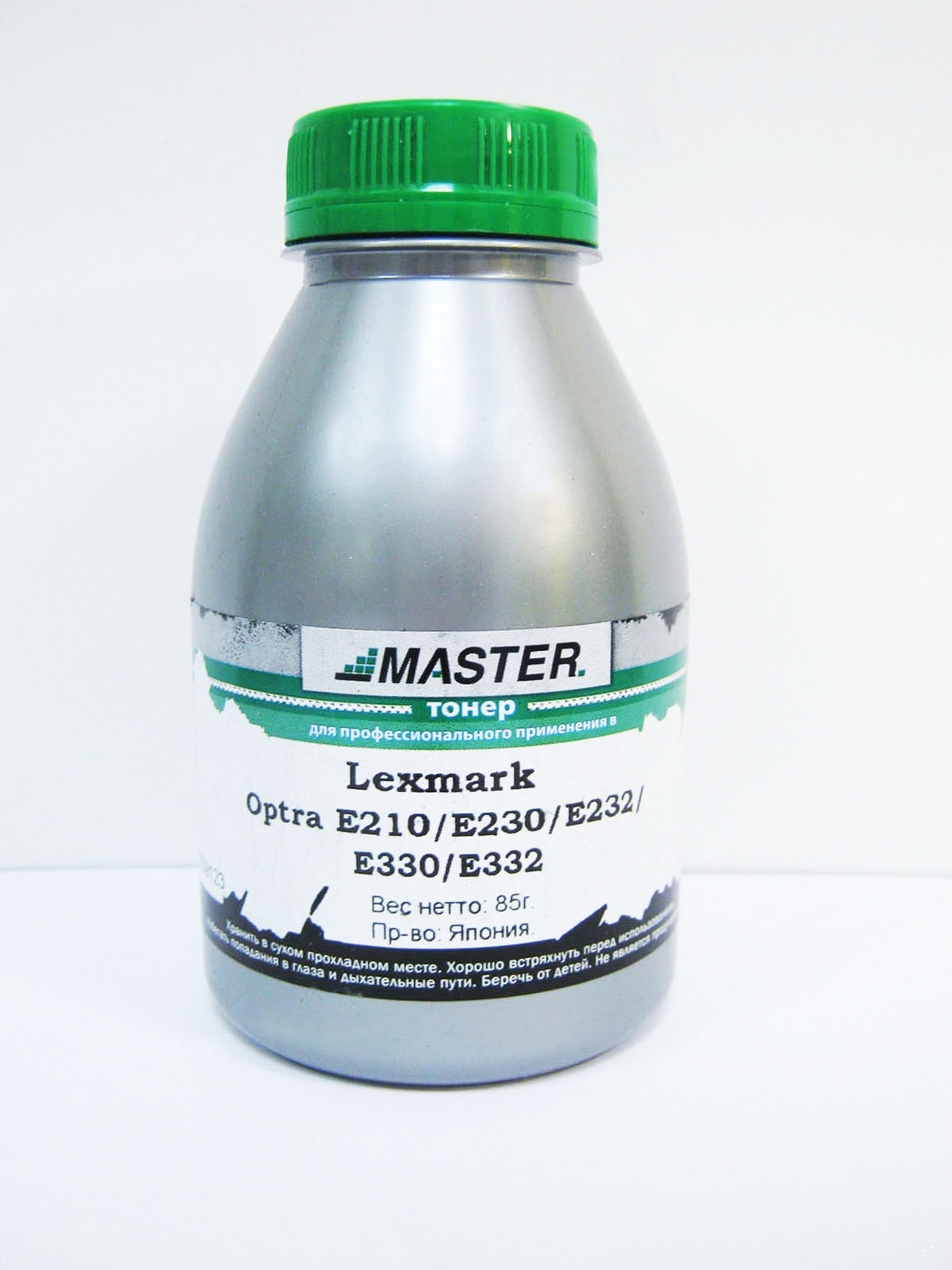 Тонер Lexmark E210/E230/E232/E330/E332/EPL-5500, 85г/банка, 2,5K