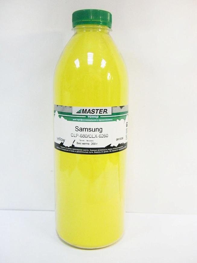 Тонер Samsung CLP-680/770/775/CLX-6260,  yellow, 200г/банка