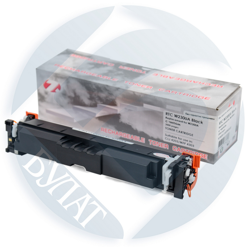 Тонер-картридж HP Color LJ 4203 / 4303 W2300A Black (2k). 7Q без гарантии прошивки