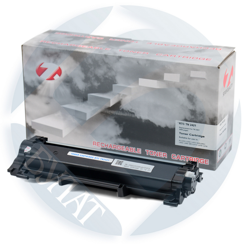 Тонер-картридж Brother HL-L2312 MFC-L2712 TN2421 (3k) (с чипом) 7Q