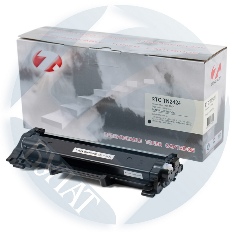 Тонер-картридж Brother HL-L2370 MFC-L2730 TN2424 (4.5k) (с чипом) 7Q