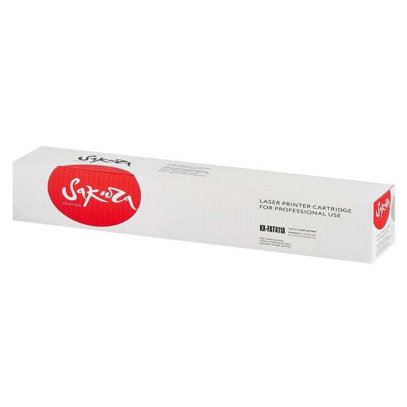 Картридж Sakura KXFAT411A для Panasonic KX-MB2000/KX-MB2020/KX-MB2030/KX-MB2051/KX-MB2061/KX-MB1900, черный, 2000 к.