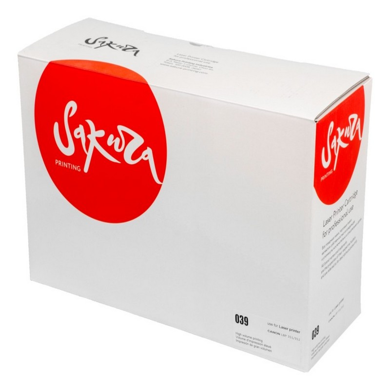 Картридж Sakura 039 (0287C001) для Canon LBP-351 LBP-352, черный, 11000 к.