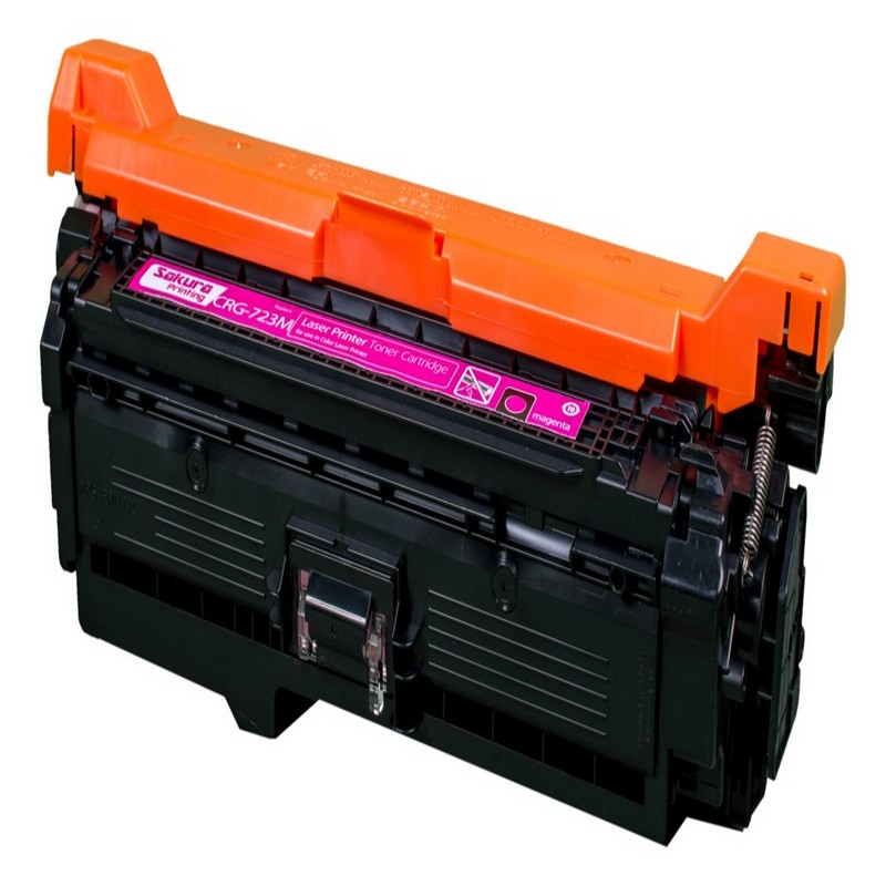 Картридж Sakura 723M (2642B002) для Canon LBP7700/LBP7750C/LBP7753/LBP7754, пурпурный, 8500 к.