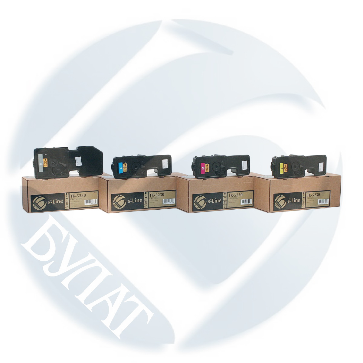 Тонер-картридж Kyocera ECOSYS P5021/M5521 TK-5230 (2.2k) Cyan e-Line