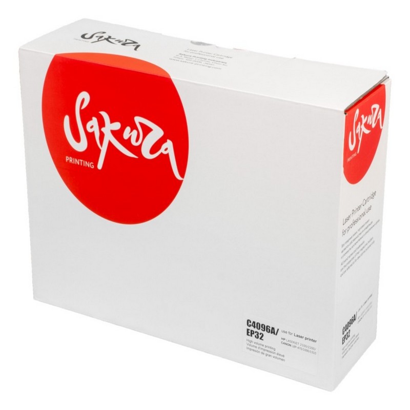 Картридж Sakura C4096A/EP32 для HP, Canon, черный, 6000 к.