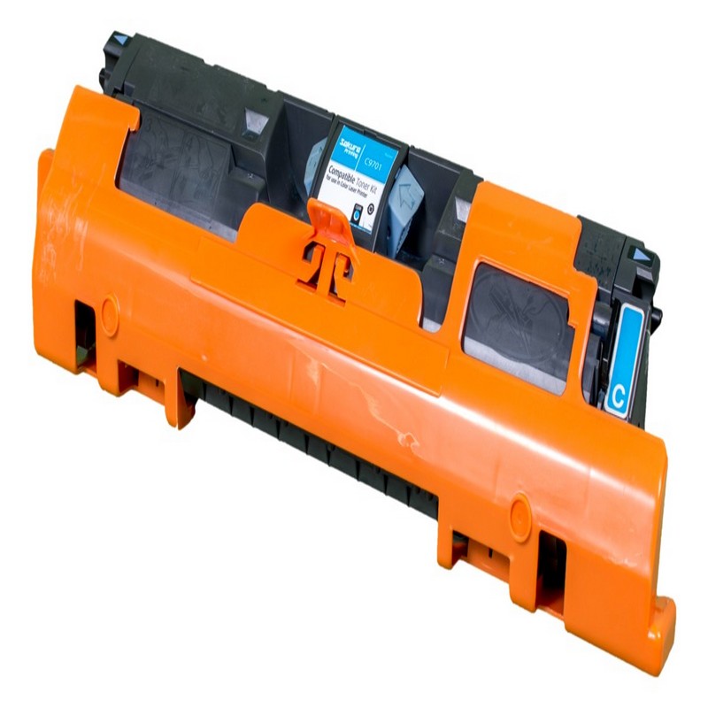 Картридж Sakura C9701A (121A) для HP, голубой, 4000 к.