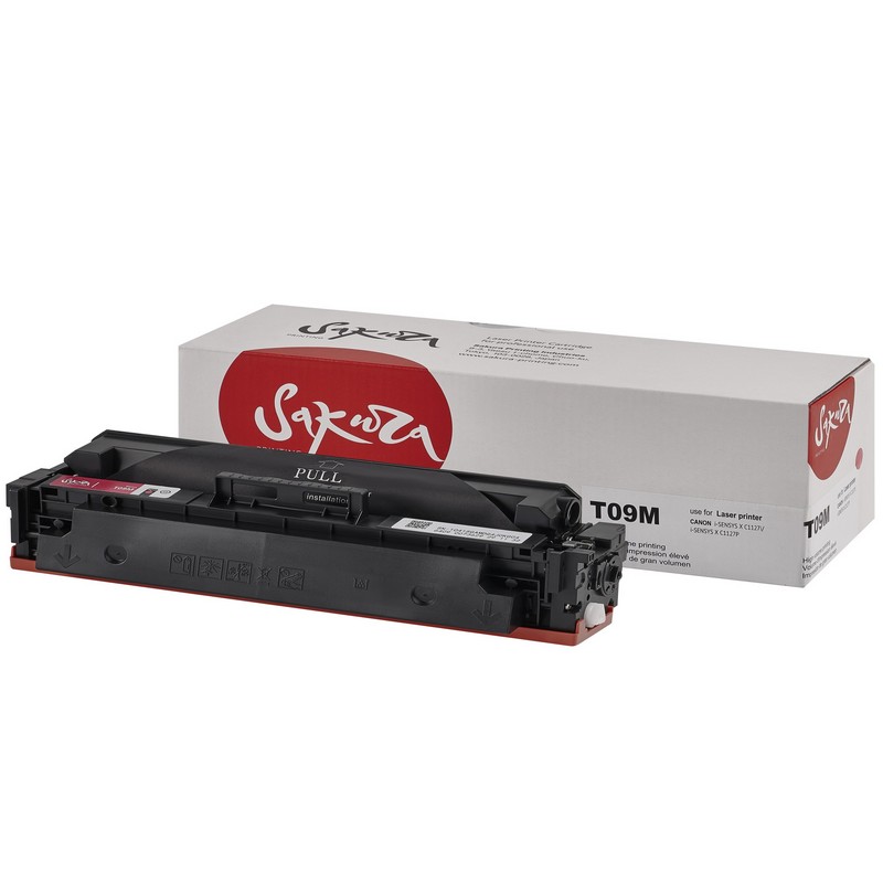 T09M (3018C006) Sakura картридж для Canon, пурпурный, 5900 к.,полнофункциональный чип