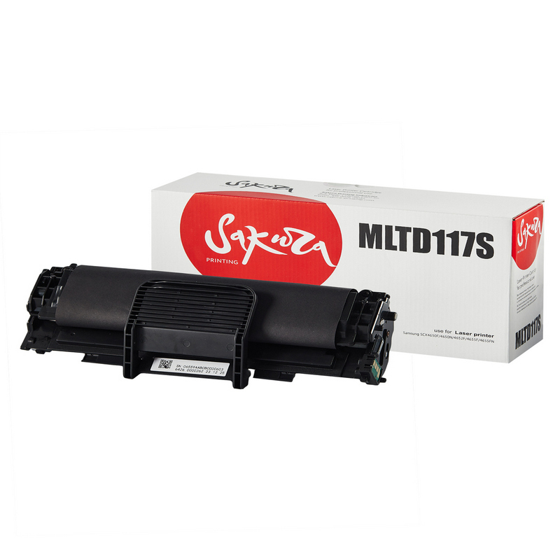 Картридж Sakura MLT-D117S для Samsung, черный, 2500 к.