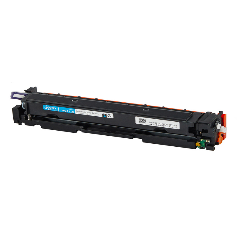 Картридж Sakura W2211X (207X) для HP LJ M255/MFPM282/M283, голубой, 2450 к.