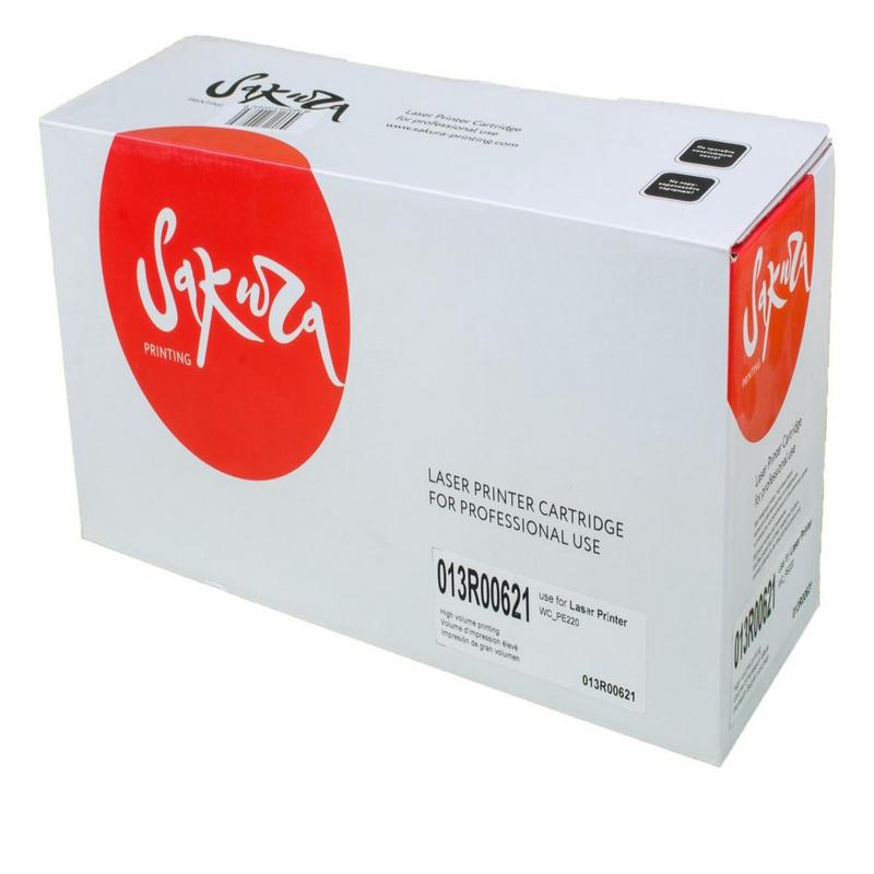 Картридж Sakura 013R00625 для XEROX, черный, 3000 к.