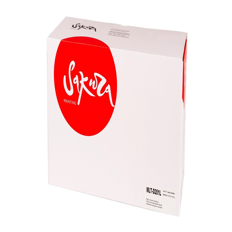 Картридж Sakura MLT-D201L для Samsung, черный, 20000 к.