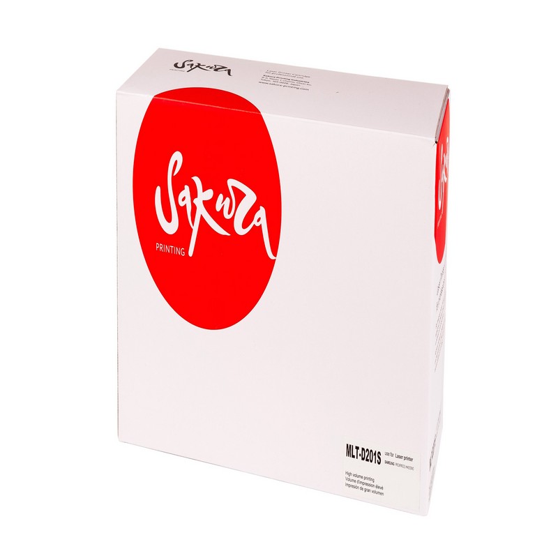 Картридж Sakura MLT-D201S для Samsung, черный, 10000 к.