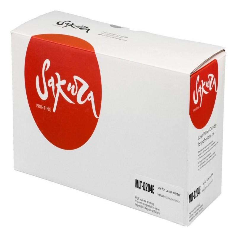 Картридж Sakura MLT-D204E для Samsung, черный, 10000 к.