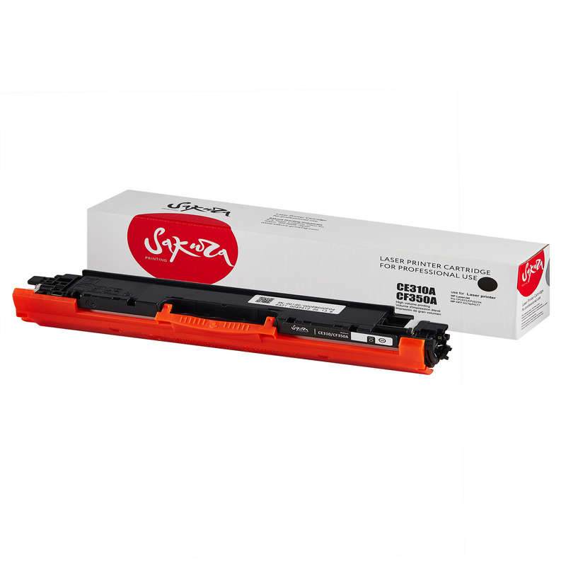Картридж SAKURA CE310A CF350A для HP черный , 1200 стр