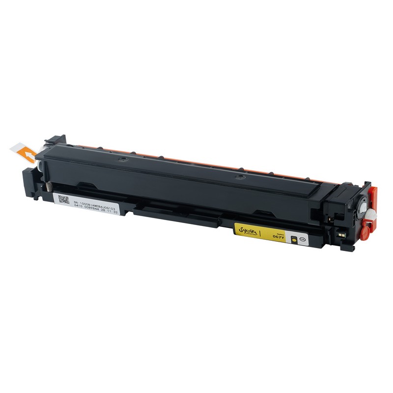 Картридж Sakura 067 Y (5099C002) для Canon, желтый, 1300к.