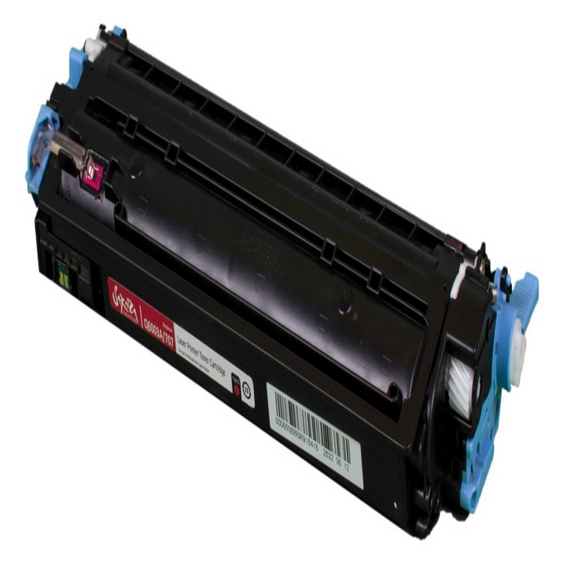 Картридж Sakura Q6003A 707 M для HP, Canon, пурпурный, 2000 к.