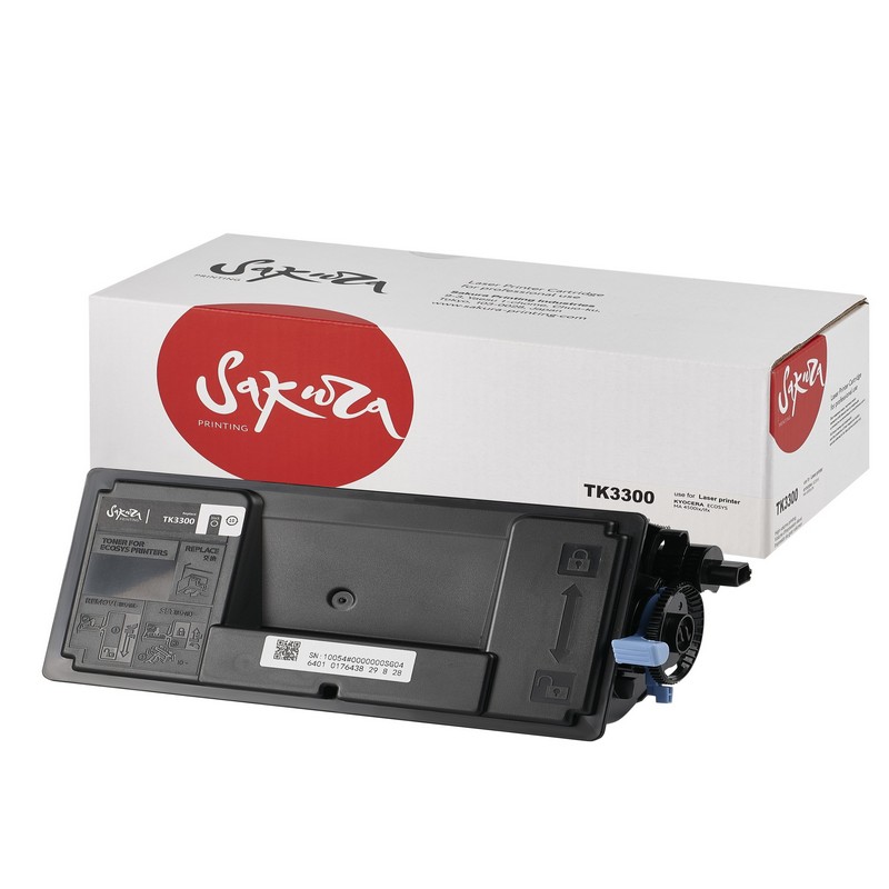 Картридж Sakura TK-3300 для Kyocera Mita ECOSYS MA4500ix/ECOSYS MA4500ifx, черный, 14500 к.