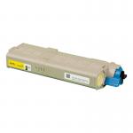 Картридж Sakura 46490629 для OKI, желтый, 7000 к.