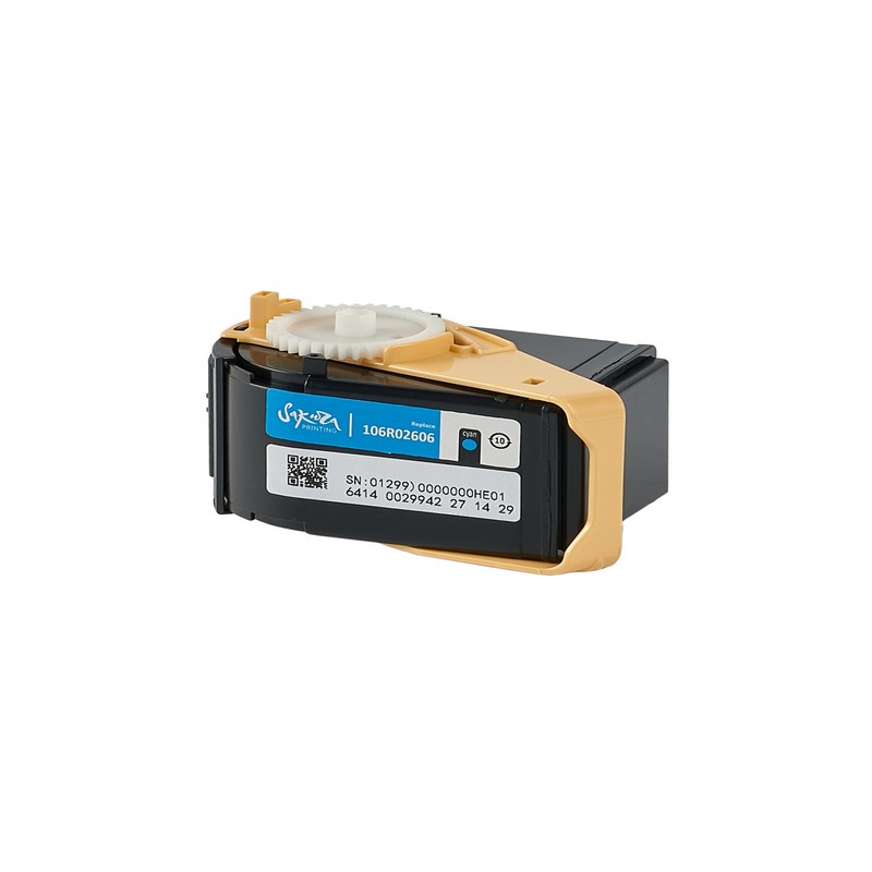 Картридж Sakura 106R02606 для XEROX, голубой, 4500 к.