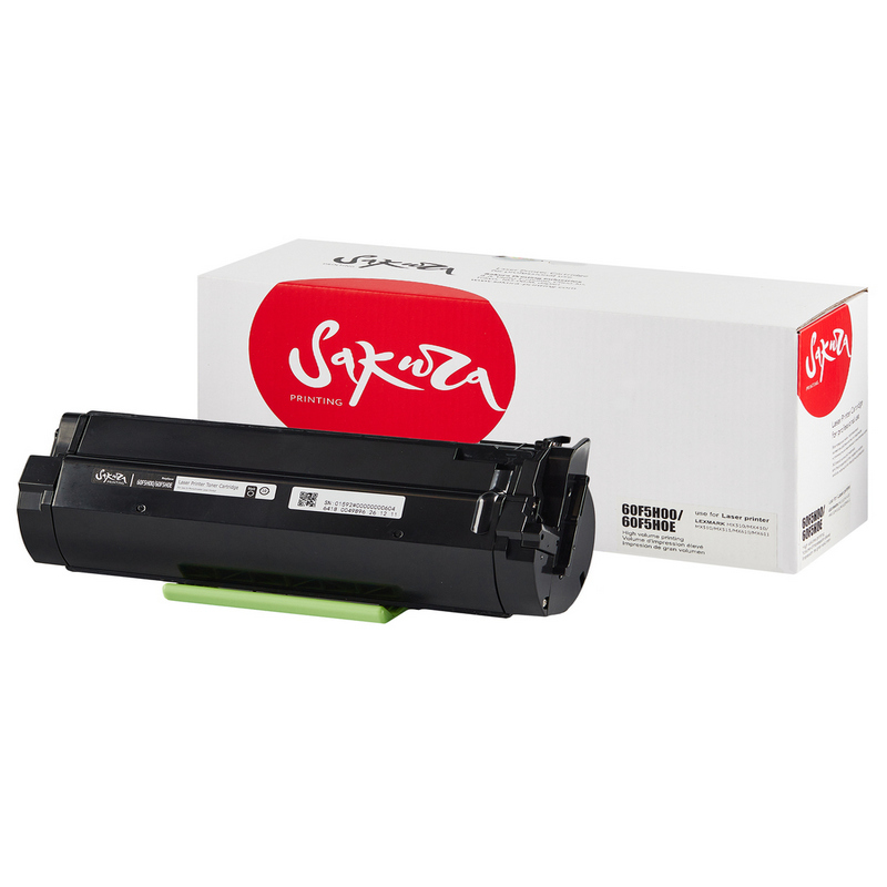 Картридж Sakura 60F5H00 60F5H0E для Lexmark, черный, 10000 к.