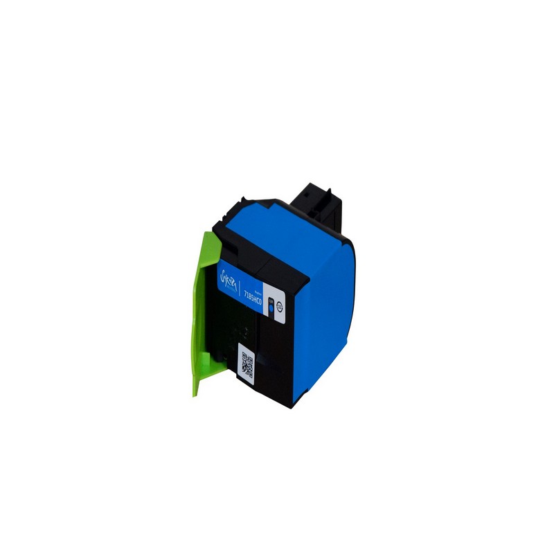 Картридж Sakura 71B5HC0 для Lexmark, голубой, 3500 к.