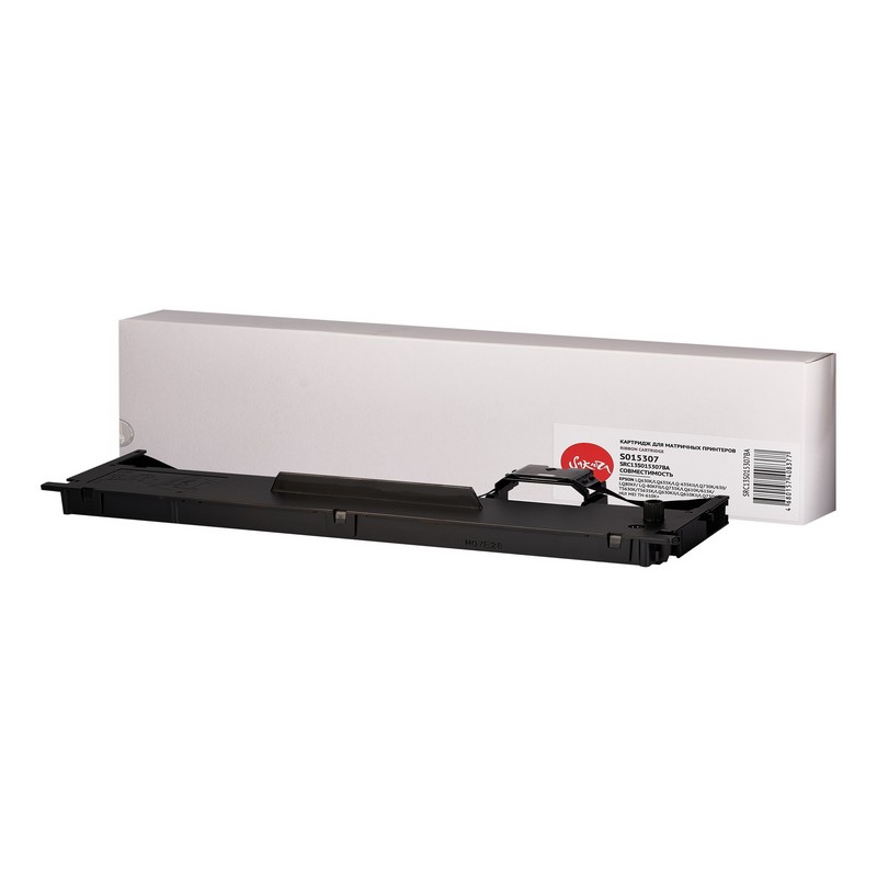 Картридж SAKURA C13S015307BA для матричных принтеров EPSON, черный, 2 млн. символов