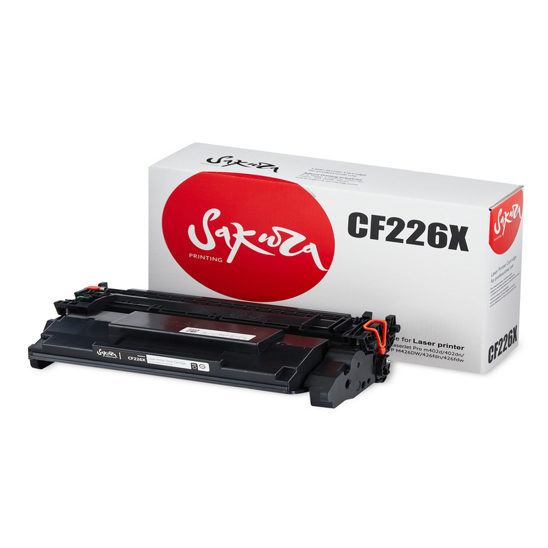 Картридж Sakura CF226X (26X) для HP, черный, 9000 к