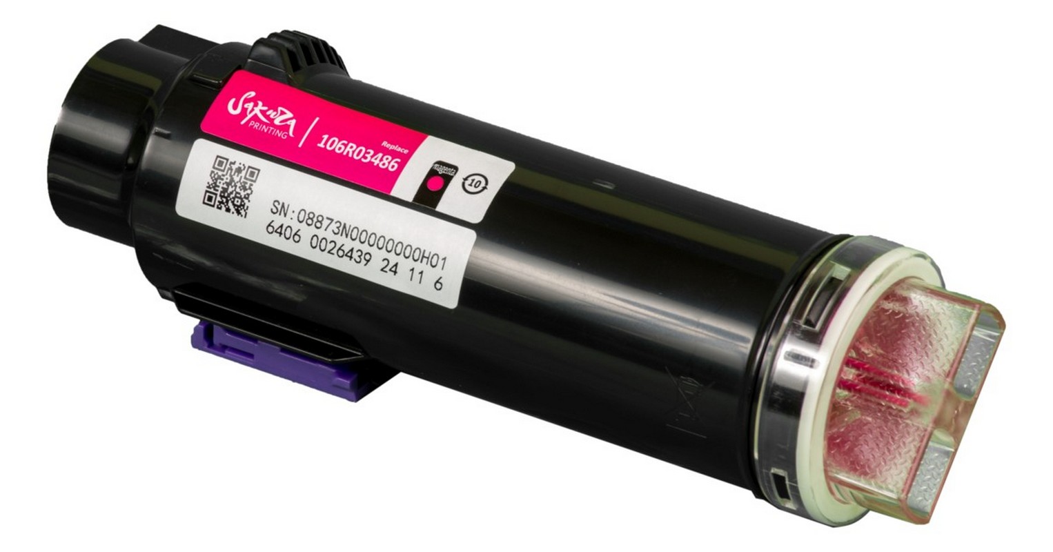 Картридж Sakura 106R03486 для XEROX, пурпурный, 2400 к.