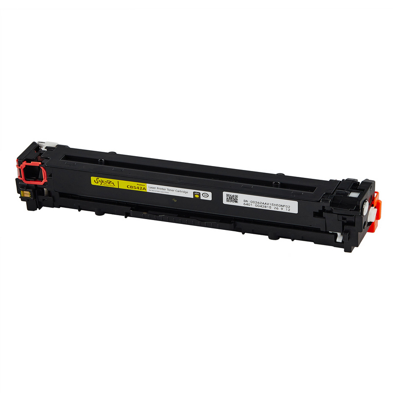 Картридж Sakura CB542A (125A) для HP, желтый, 1500 к.
