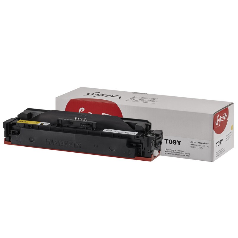 T09 Y ( 3017C006 ) Sakura картридж для Canon, желтый, 5900 к.,полнофункциональный чип