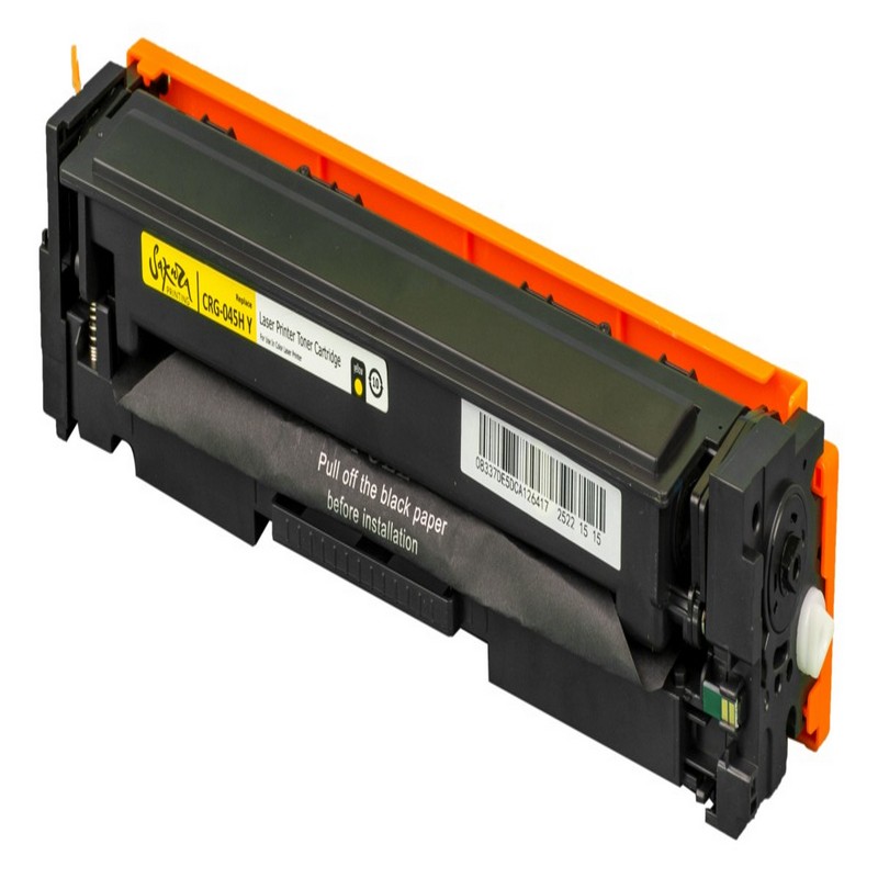 Картридж Sakura 045H Y (1243C002) для Canon LBP-610C MF-630C, желтый, 2200 к.