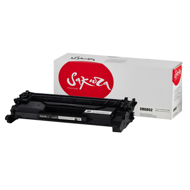 Картридж Sakura 052 (2199C002) для Canon LBP-212 LBP-214 LBP-215 MF421 MF426 MF428 MF429, черный, 3100 к.