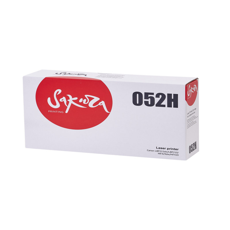 Картридж Sakura 052H (2200C002) для Canon LBP-212 LBP-214 LBP-215 MF421 MF426 MF428 MF429, черный, 9200 к.