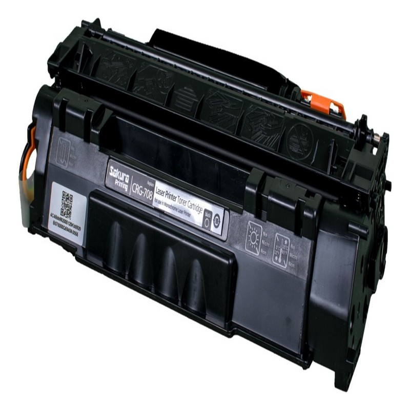 Картридж Sakura 708 (0266B002) для Canon LBP-3300 LBP-3330 LBP-3360, черный, 2500 к.