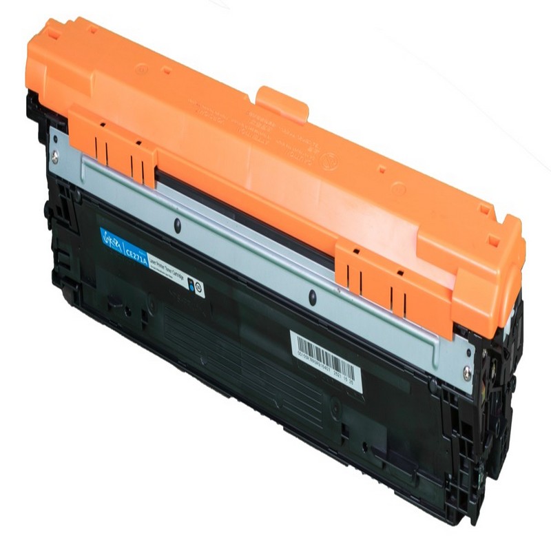 Картридж Sakura CE271A (650A) для HP, голубой, 15000 к.
