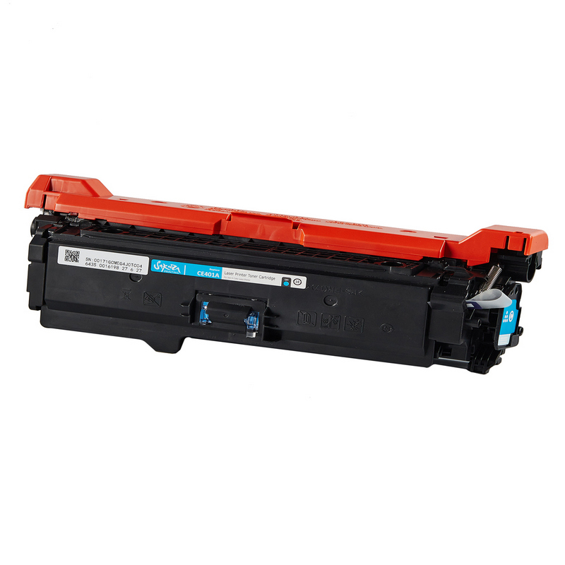 Картридж Sakura CE401A (507A) для HP, голубой, 6000 к.