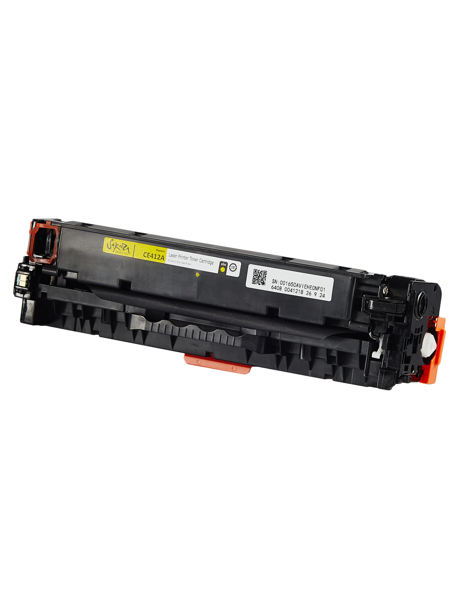 Картридж Sakura CE412A (305A) для HP, желтый, 2600 к.
