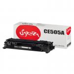Картридж Sakura CE505A (05A) для HP, черный, 2300 к.