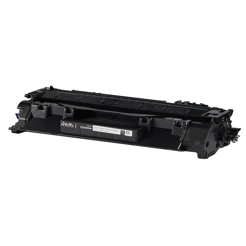 Картридж Sakura CE505A (05A) для HP, черный, 2300 к.
