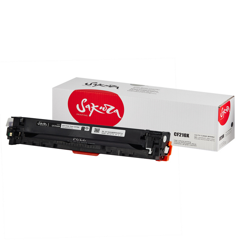Картридж Sakura CF210X (131X) для HP, черный, 2400 к.