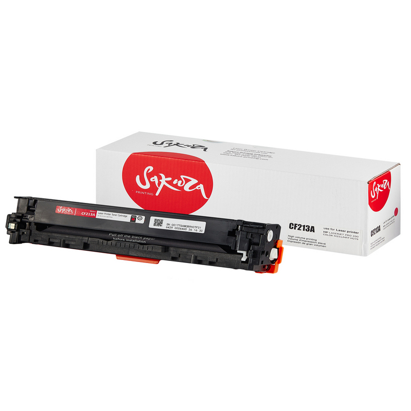 Картридж Sakura CF213A (131A) для HP, пурпурный, 1800 к.