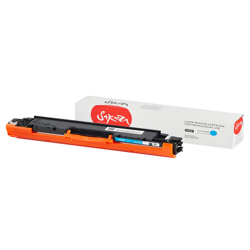 Картридж Sakura CE311A (126A) для HP, голубой, 1000 к.