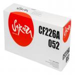 Картридж Sakura CF226A 052 для HP, Canon, черный, 3100 к.