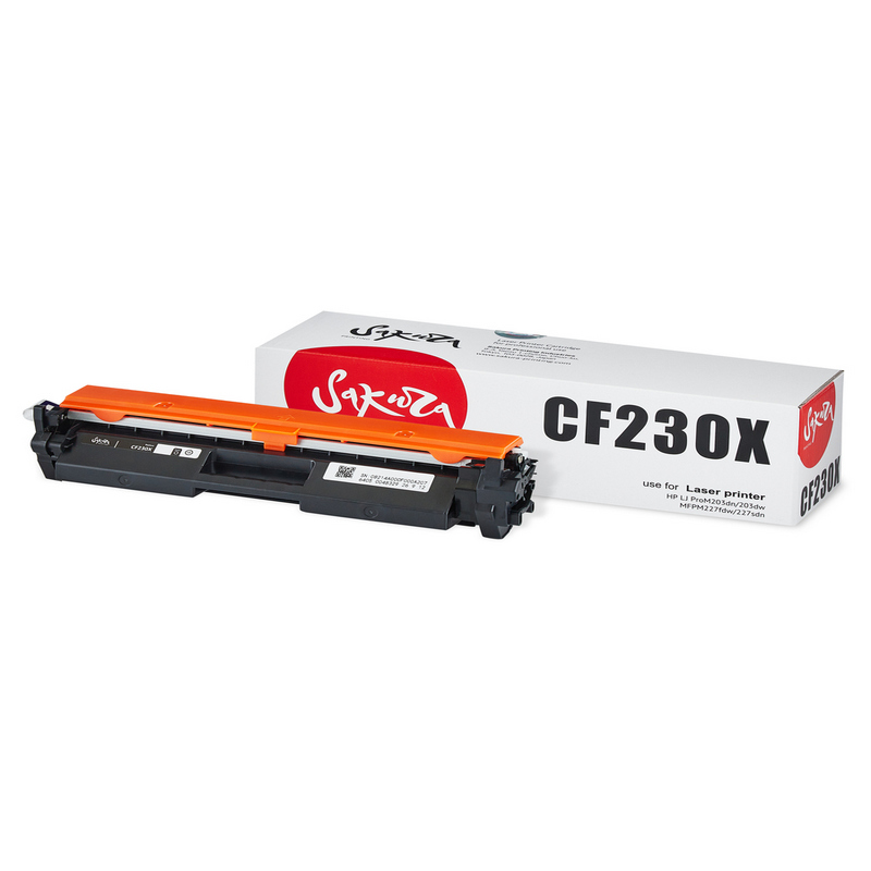Картридж Sakura CF230X (30X) для HP, черный, 3500 к.