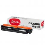 Картридж Sakura CF230X 051H для HP, Canon, черный, 4100 к.