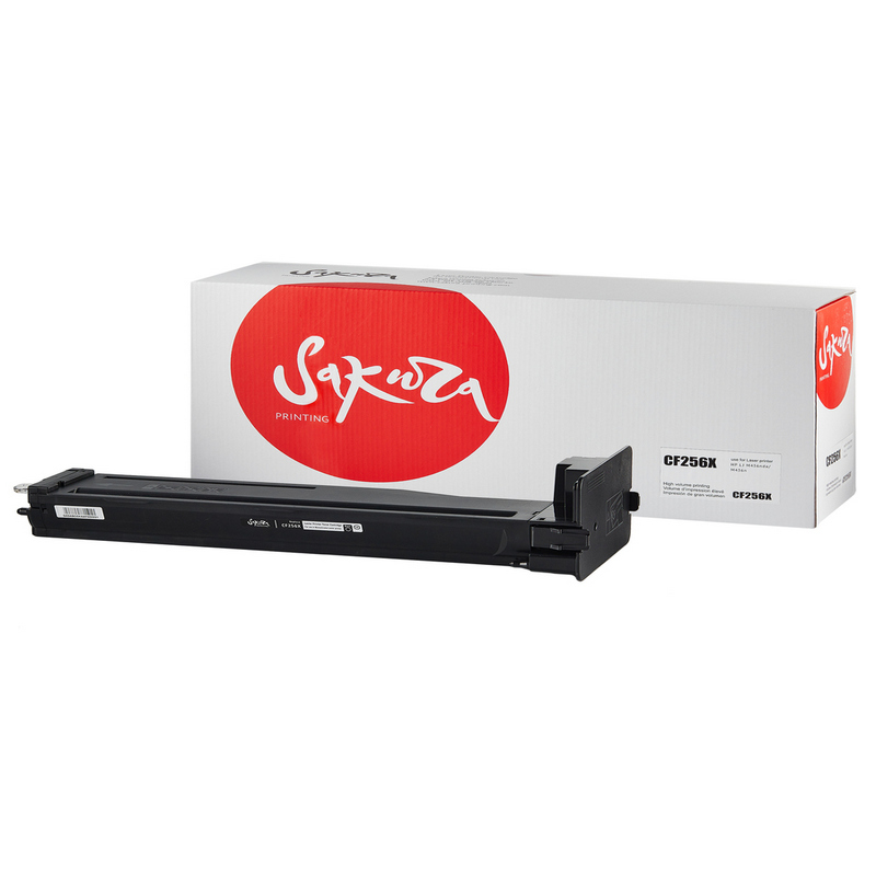 Картридж Sakura CF256X (56X) для HP, черный, 13700 к.
